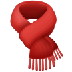 A quoi ressemblent les emoji Foulard sur Samsung.