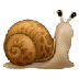 Bagaimana Snail emoji terlihat di Samsung.