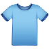 A quoi ressemblent les emoji T-shirt sur Samsung.