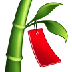 Bagaimana Tanabata Tree emoji terlihat di Samsung.