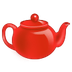 Bagaimana Teapot emoji terlihat di Samsung.