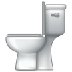 Bagaimana Toilet emoji terlihat di Samsung.