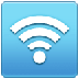 Cómo se ve el emoji Wifi en Samsung.