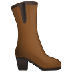 A quoi ressemblent les emoji Botte de femme sur Samsung.