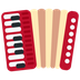 How Accordion emoji looks on Twitter.