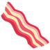 Como o emoji do Bacon é exibido no Twitter.