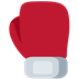 How Boxing Glove emoji looks on Twitter.