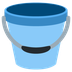 How Bucket emoji looks on Twitter.