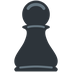 How Chess Pawn emoji looks on Twitter.