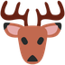 How Deer emoji looks on Twitter.