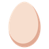 How Egg emoji looks on Twitter.