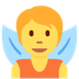 How Fairy emoji looks on Twitter.