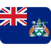 How Flag: Ascension Island emoji looks on Twitter.