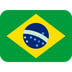 How Flag: Brazil emoji looks on Twitter.