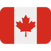 Como o emoji do Bandeira: Canadá é exibido no Twitter.