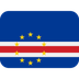 How Flag: Cape Verde emoji looks on Twitter.