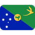 How Flag: Christmas Island emoji looks on Twitter.