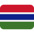 How Flag: Gambia emoji looks on Twitter.