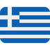 How Flag: Greece emoji looks on Twitter.