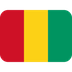 How Flag: Guinea emoji looks on Twitter.