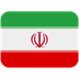 How Flag: Iran emoji looks on Twitter.