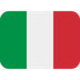 How Flag: Italy emoji looks on Twitter.