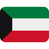 How Flag: Kuwait emoji looks on Twitter.