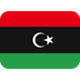 How Flag: Libya emoji looks on Twitter.