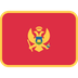 Cómo se ve el emoji Bandera: Montenegro en Twitter.