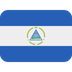 How Flag: Nicaragua emoji looks on Twitter.