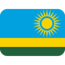 How Flag: Rwanda emoji looks on Twitter.