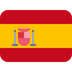 How Flag: Spain emoji looks on Twitter.