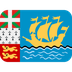 Wie Flagge: St. Pierre und Miquelon Emoji auf Twitter aussieht.