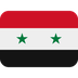 How Flag: Syria emoji looks on Twitter.