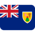 How Flag: Turks & Caicos Islands emoji looks on Twitter.