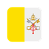 How Flag: Vatican City emoji looks on Twitter.