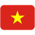 How Flag: Vietnam emoji looks on Twitter.