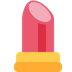 How Lipstick emoji looks on Twitter.