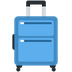 How Luggage emoji looks on Twitter.