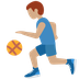 Como o emoji do Homem jogando basquete: pele morena é exibido no Twitter.