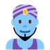 How Man Genie emoji looks on Twitter.