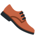 How Man’s Shoe emoji looks on Twitter.