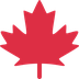 How Maple Leaf emoji looks on Twitter.