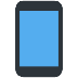 Cómo se ve el emoji Teléfono móvil en Twitter.