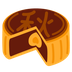 How Moon Cake emoji looks on Twitter.