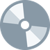 How Optical Disk emoji looks on Twitter.