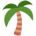 How Palm Tree emoji looks on Twitter.