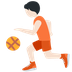 Como o emoji do Pessoa jogando basquete: pele clara é exibido no Twitter.