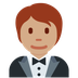 How Person in Tuxedo: Medium Skin Tone emoji looks on Twitter.