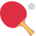 How Ping Pong emoji looks on Twitter.